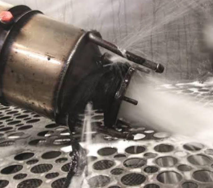 OPF filter en katalysator reinigen